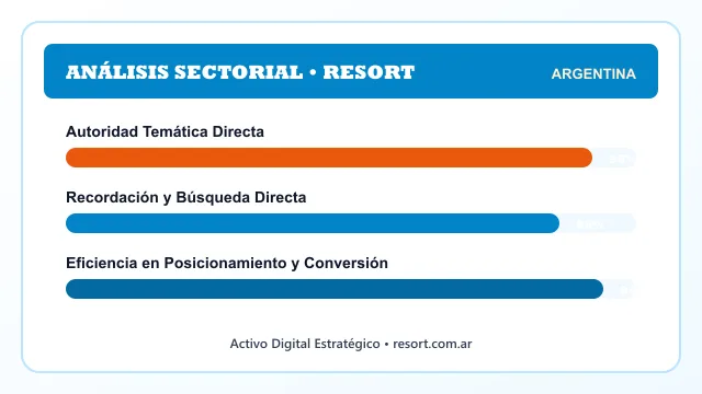 Análisis sectorial y posicionamiento estratégico para Resort