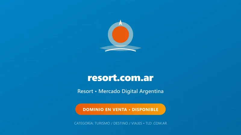 Identidad gráfica y activo digital para Resort en Argentina